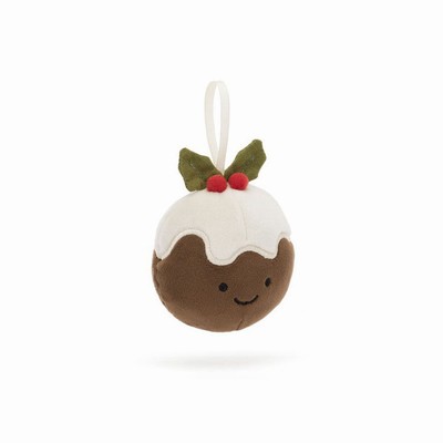 Jellycat Festive Folly Christmas Pudding Australia | 402651QVI